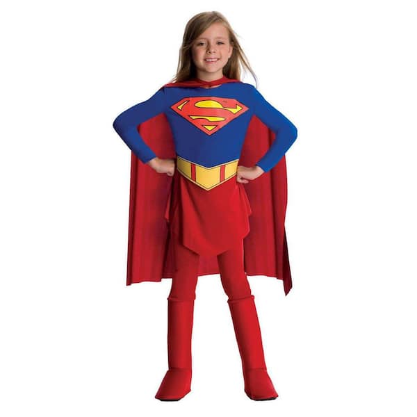 DC Comics Supergirl Large Girls Classic Kids Halloween Costume