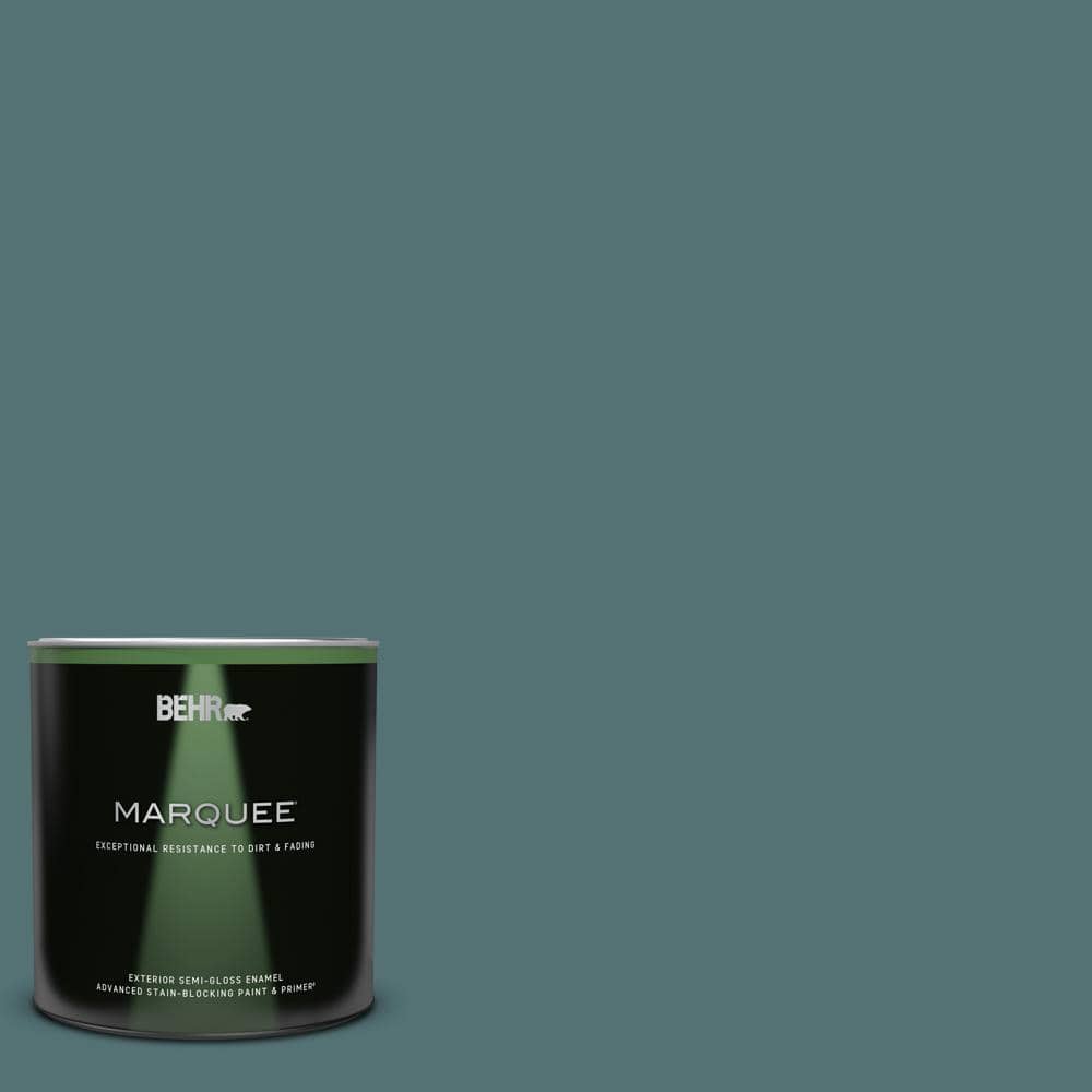 BEHR MARQUEE 1 qt. PPU1302 Juniper Berries SemiGloss Enamel Exterior