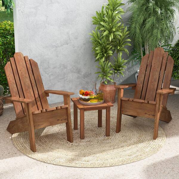 Hardwood table discount and chairs outdoor