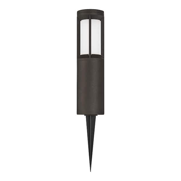 20-Watt Old Bronze Line Voltage Hardwired Path Light 20-Watt Old Bronze Line Voltage Hardwired Path Light
