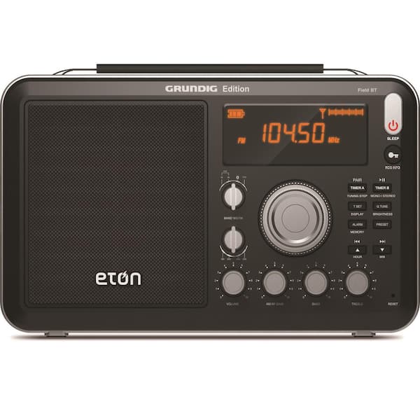 Eton Grundig Field BT AM/FM/Shortwave Radio with Bluetooth Streaming