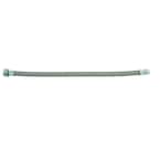 3/8 in. Flare x 1/2 in. FIP x 16 in. Braided Polymer Faucet Supply Line