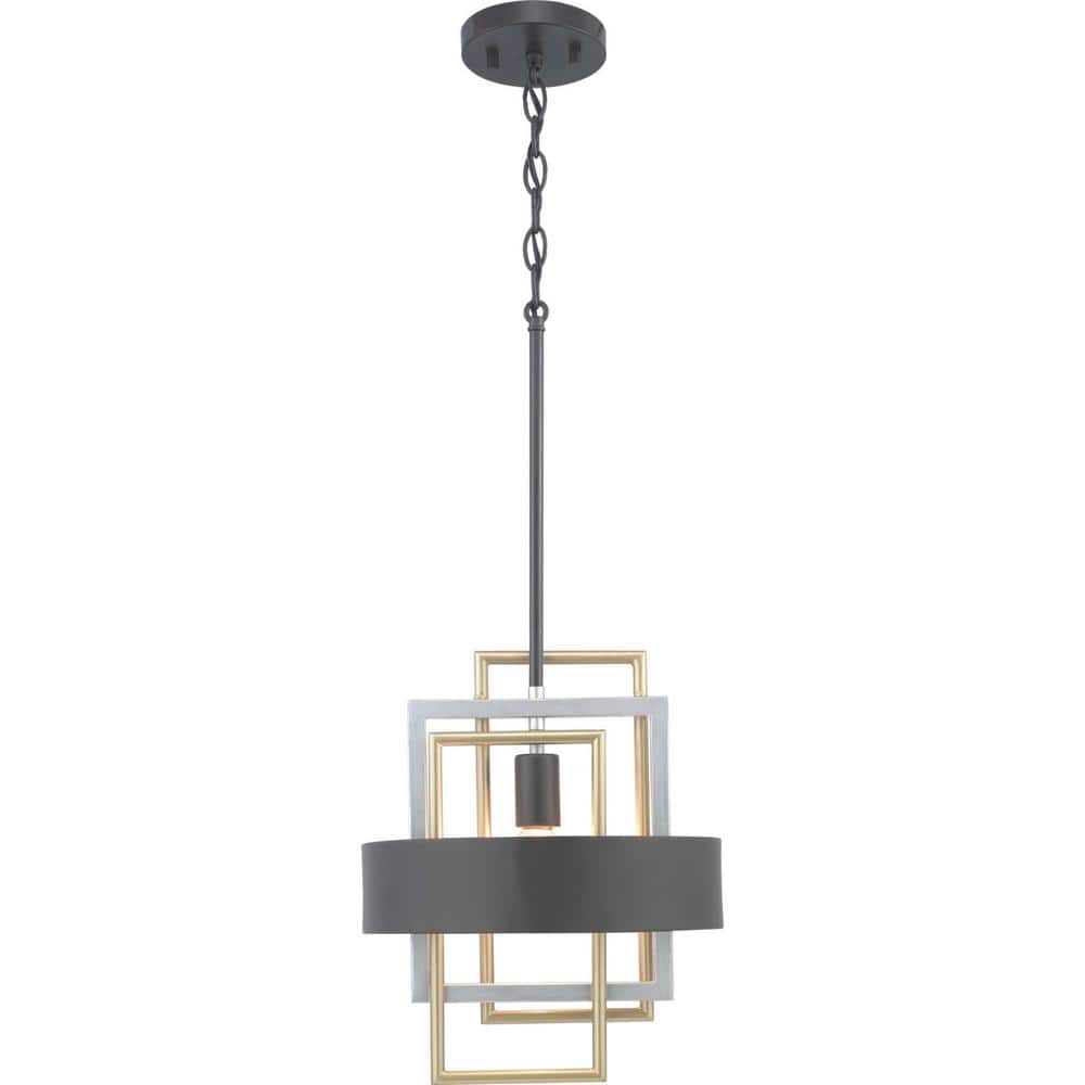 Adagio Collection 1-Light Black Mini-Pendant price history on PriceWatchPro