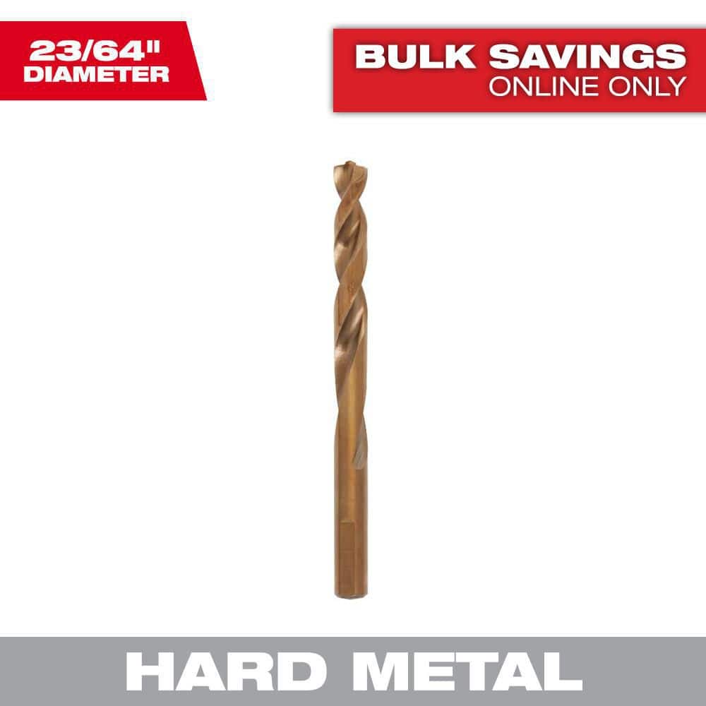 Milwaukee 23/64 in. Cobalt Red Helix Drill Bit 48-89-2320 - The