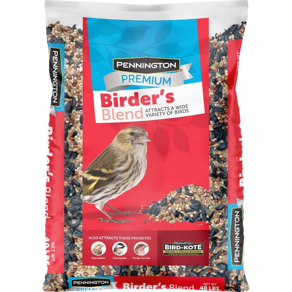 Pennington Premium Birder's Blend 40 lb. Bird Seed Food with Sunflower