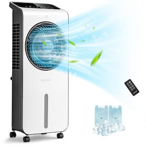 423.5 CFM Evaporative Air Cooler 3-in-1 Portable Swamp Cooling Fan w/12H Timer Remote for 200 sq.tf.