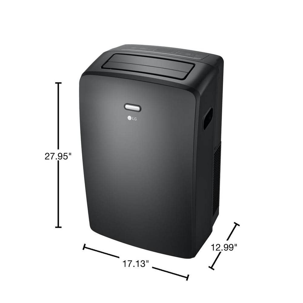 LG 8000 BTU Gray Portable Air Conditioner with WiFi and Remote