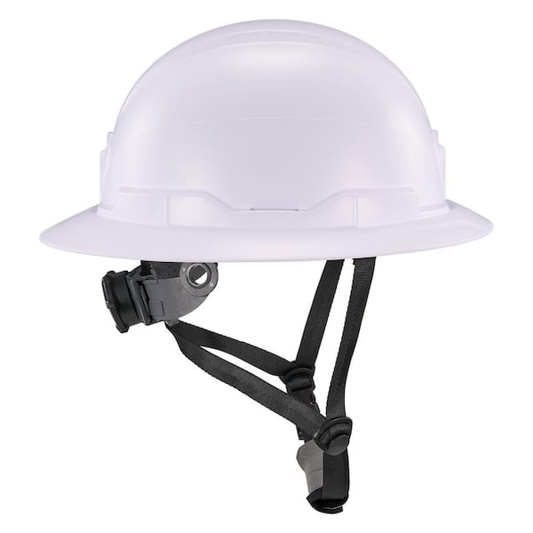 Skullerz Full Brim White Type 2, Class E - Safety Helmet
