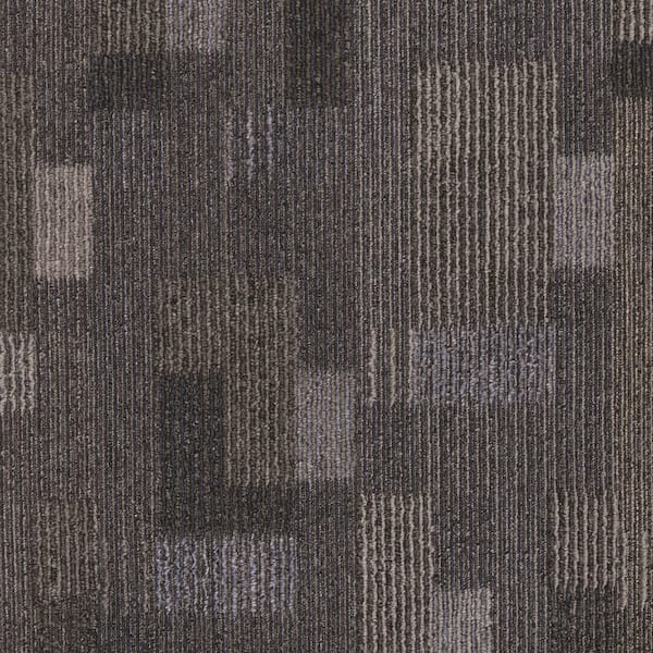 Mohawk 24 in. x 24 in. Textured Loop Carpet - Basics -Color Ocean Deep