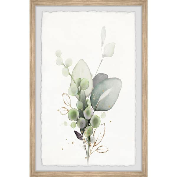 Unbranded "Where Plants Bloom" by Marmont Hill Framed Nature Art Print 30 in. x 20 in.