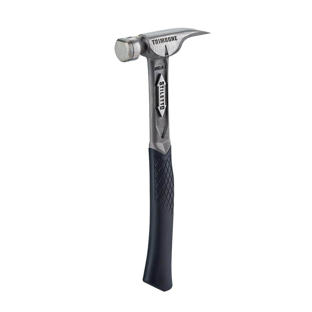 Stiletto 14 Oz. Milled-Face Framing Hammer with Fiberglass Handle - Power  Townsend Company
