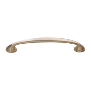 Auburndale Collection 3 3/4 in. (96 mm) Brushed Nickel Modern Cabinet Arch Pull