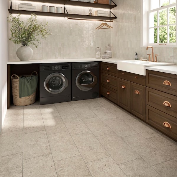 Corso Italia Pietra Limestone Clay Matte 12 in. x 24 in. Stone