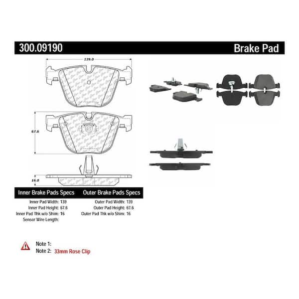 Centric Parts Disc Brake Pad Set
