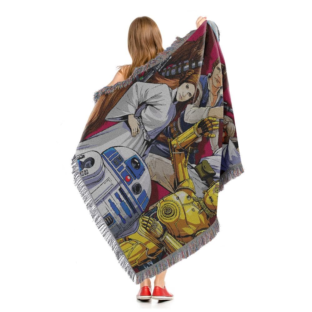 Star Wars Rebel Forces Woven Tapestry Throw Blanket