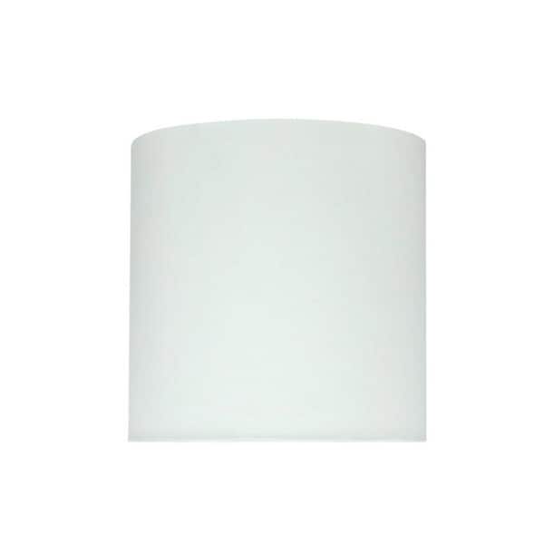 Aspen Creative Corporation 8 in. x 8 in. Off White Drum/Cylinder Lamp Shade
