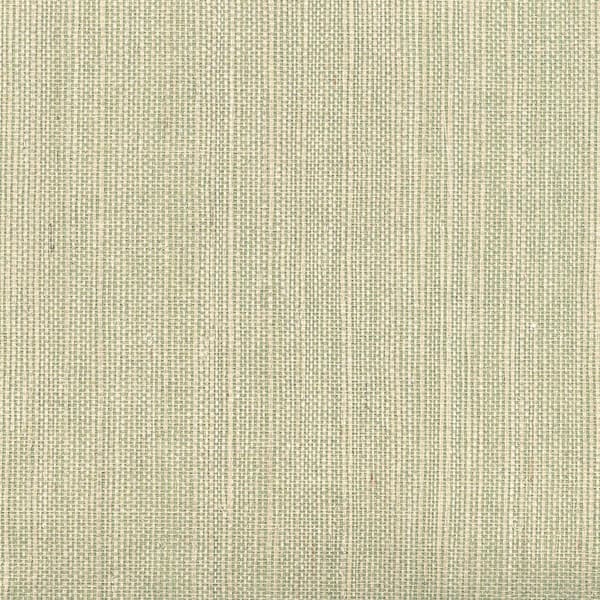 Barbora Light Green Grasscloth Peelable Roll Wallpaper (Covers 72 sq. ft.)