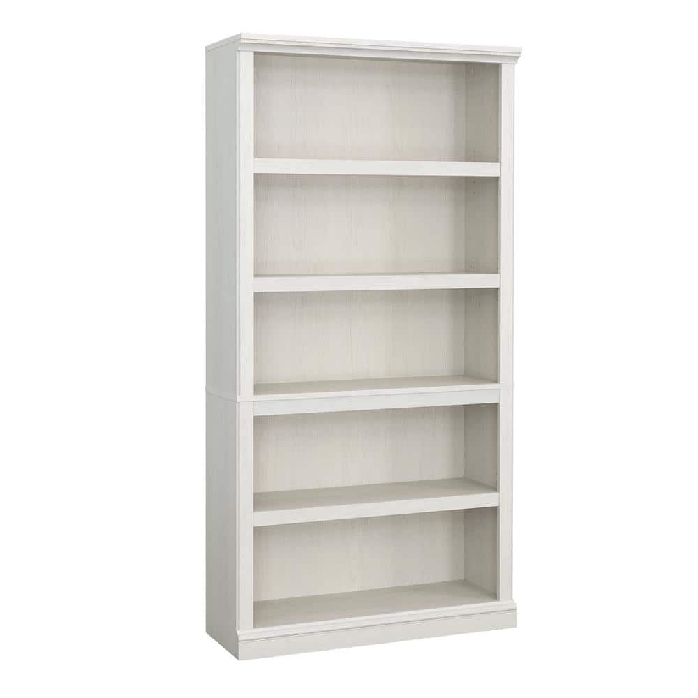 Sauder 35.276 In. Wide Glacier Oak 5-shelf Standard Bookcase 434821 