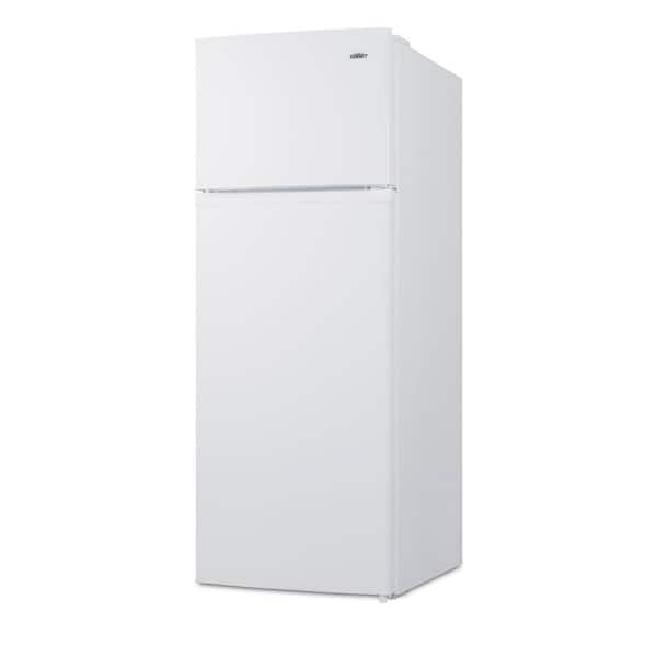7.1 cu. ft. Top Freezer Refrigerator in White, Counter Depth