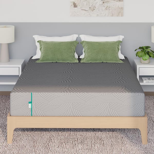Novilla King Medium Memory Foam 12 in. Mattress, Cooling and Breathable