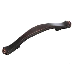 Everyday Heritage 3 in. (76mm) Traditional Oil-Rubbed Bronze Arch Cabinet Pull (10-Pack)