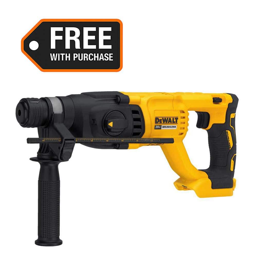 DEWALT 20V MAX Cordless Brushless 1 in. SDS Plus D-Handle Concrete