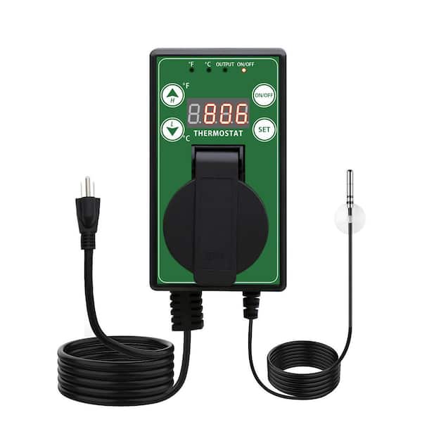 Hydroponic Seedling Heat Mat Digital Temperature Controller