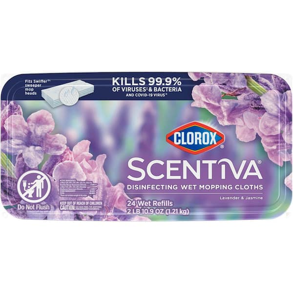CLOROX SCENTIVA Scentiva Lavender and Jasmine Scent Bleach Free