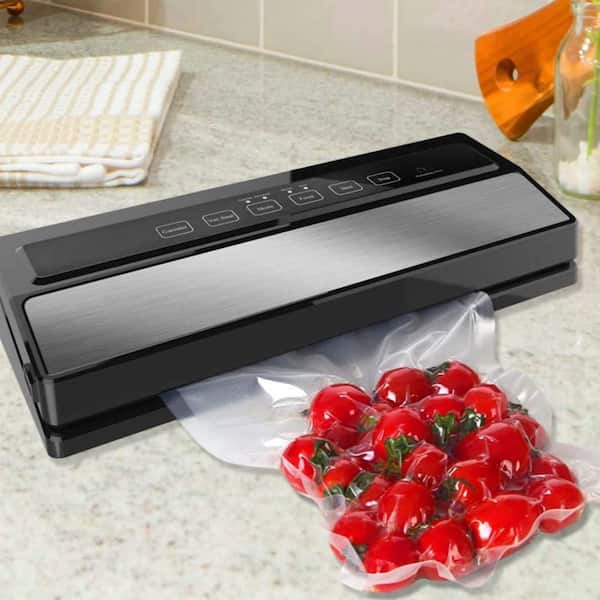 200 qt. 8 in. W x 12 in. H Vacuum Sealer Bags for Food Storage, BPA Free and Heavy Duty Vaccume Sealer PreCut Bag