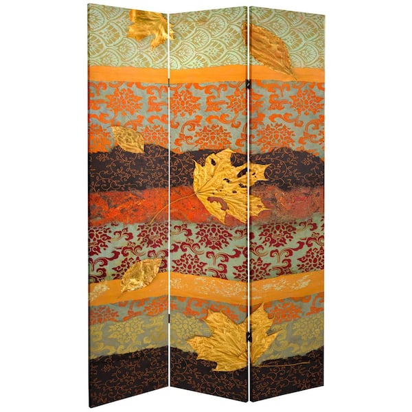 Oriental Furniture 7 ft. Printed 3-Panel Room Divider