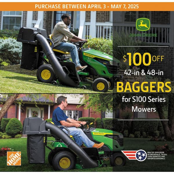42 in. Twin Bagger for 100 Series Tractors