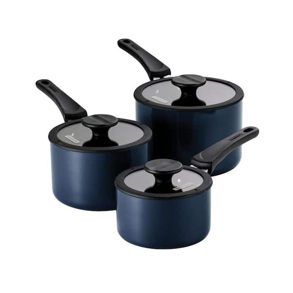 Tramontina 6-Piece Naval Nesting Nonstick Sauce Pan Set