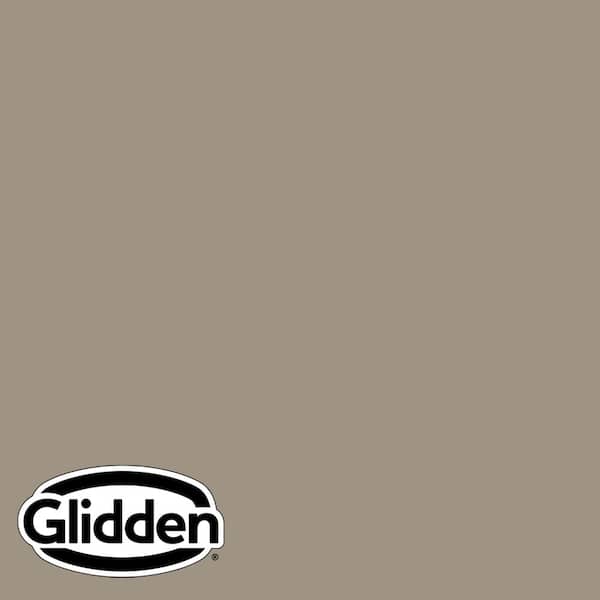 Glidden Premium 1 qt. PPG1023-5 Stone Gray Flat Exterior Latex Paint