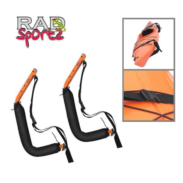 Rad Sportz Kayak Wall Hangers 100 lb Capacity Kayak Storage for Garage or Shed