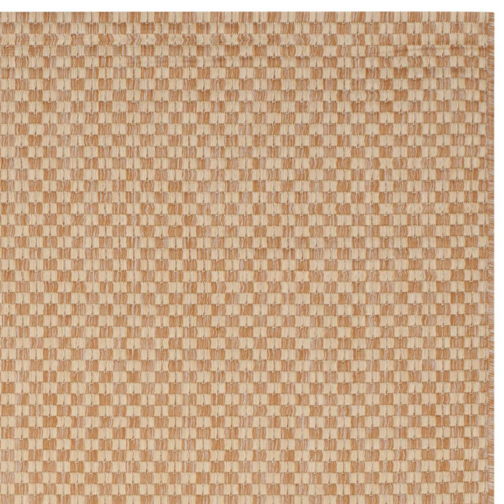 Natural Cream Square Synthetic Outdoor Area Rug
