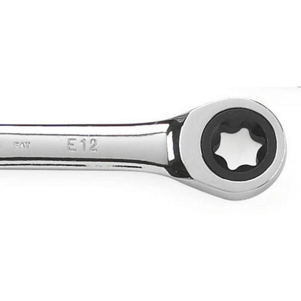 E-Torx Double Box-End Ratcheting Wrench E10 X E12