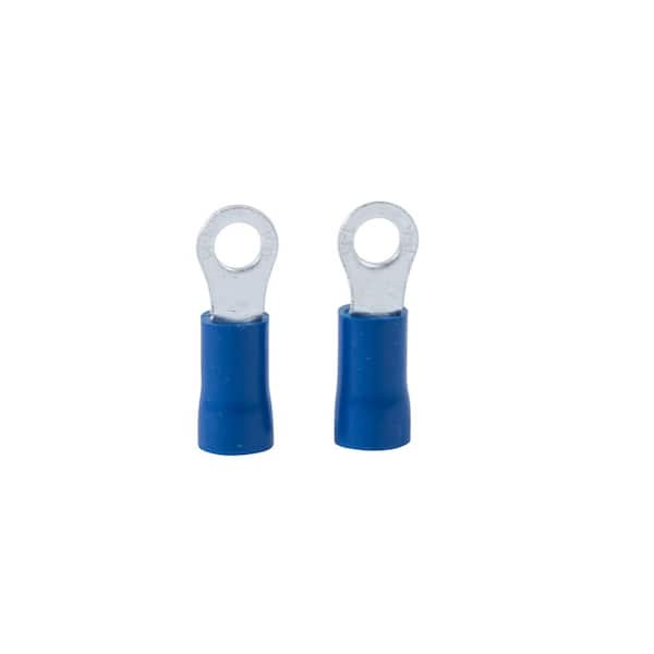 BAS14456B - Blue Nylon Ring Connector 16-14 (5/16 Stud)