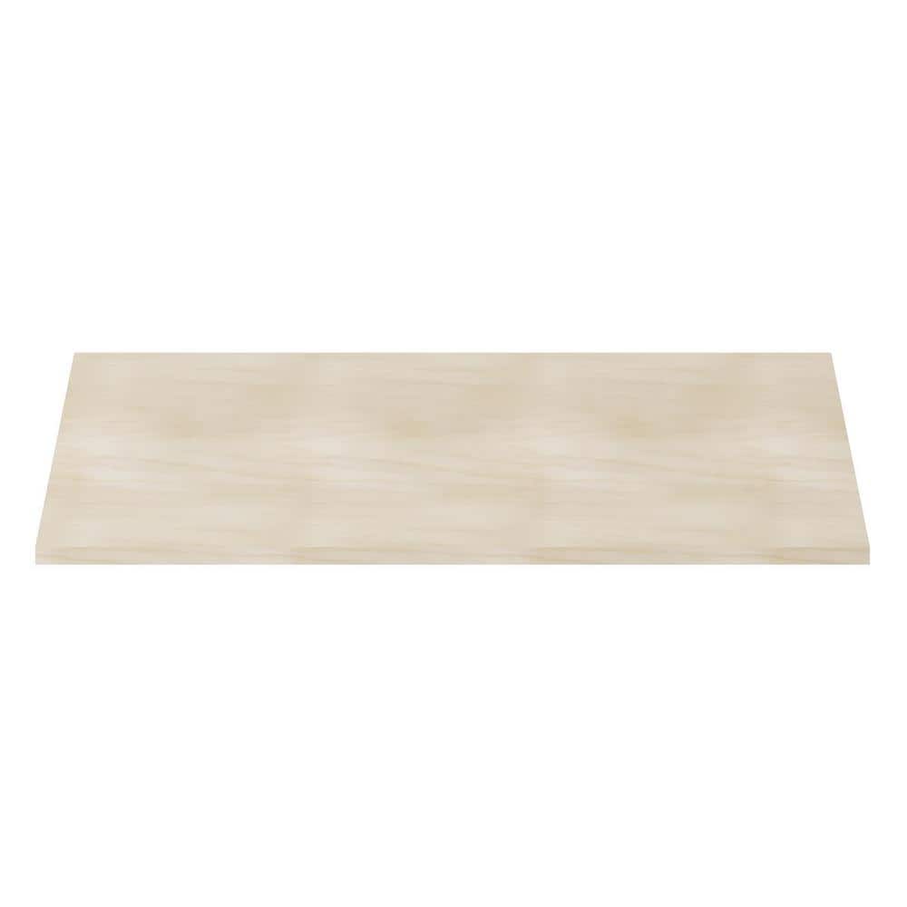 96" Natural Poplar Solid Wood Crown Molding