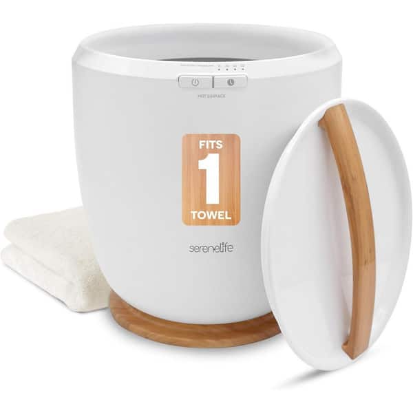 Bucket Towel Warmer-Timer 15/30/45/60min, 12L Capacity, Natural-SLTLWS450