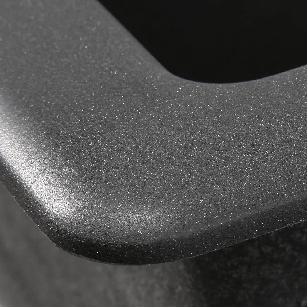 Nero Granite Composite 33'' Double Bowl Drop-In Kitchen Sink