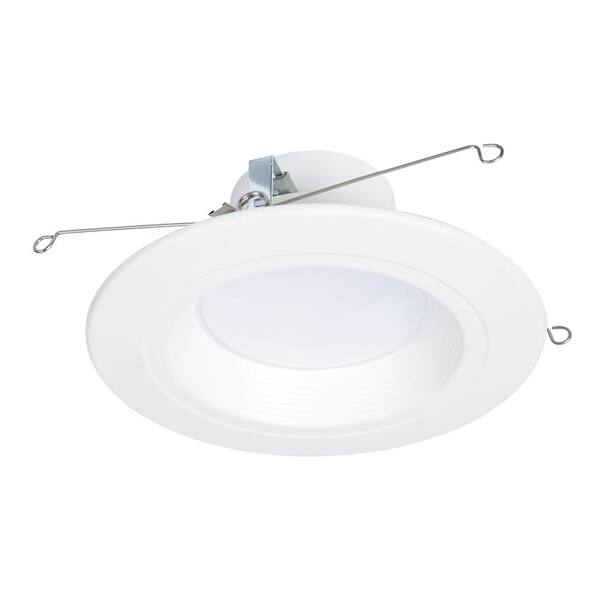 HALO RL56 Series 5/6 in. Recessed LED retrofit module Selectable CCT and Lumens, Integrated LED Matte White