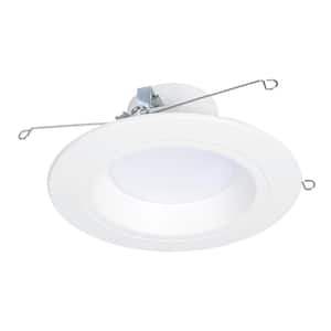 RL56 Series 5/6 in. Recessed LED retrofit module Selectable CCT and Lumens, Integrated LED Matte White