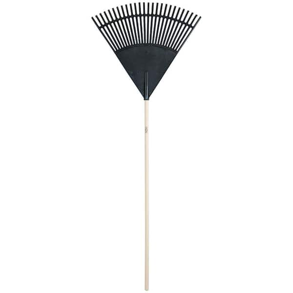 HDX 24 in. Poly Leaf Rake