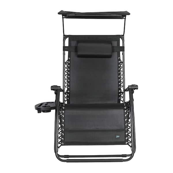 BLISS HAMMOCKS 33 in. W XL Zero Gravity Chair with Adjustable