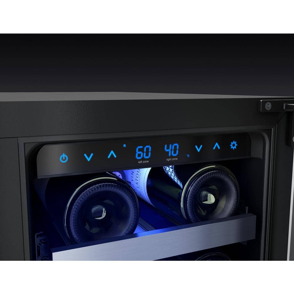 Zephyr Presrv 24" Stainless Steel Dual Zone Wine Cooler