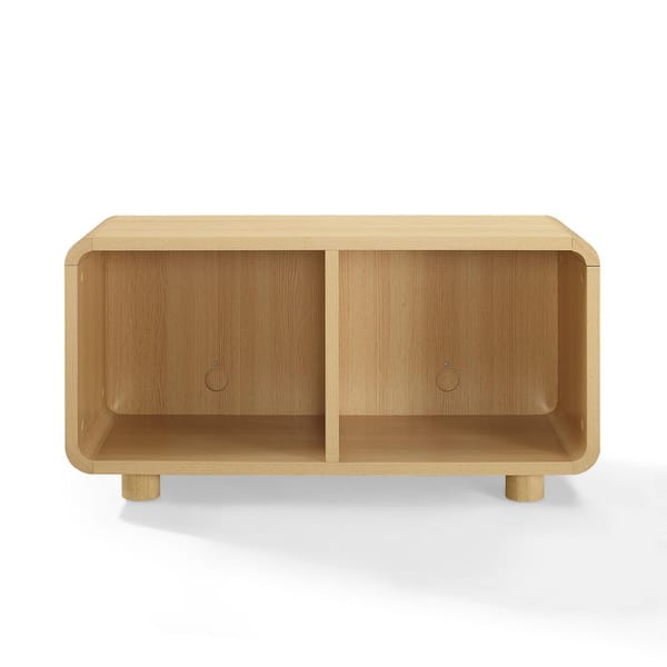 CROSLEY FURNITURE Zoe Ash Medium Record Storage Console