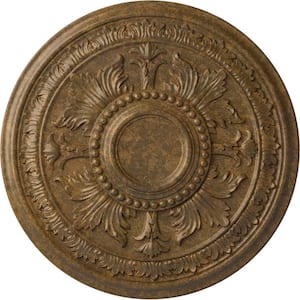 30-5/8 in. x 2-1/2 in. Tellson Urethane Ceiling Medallion (Fits Canopies up to 6-3/4 in.), Rubbed Bronze