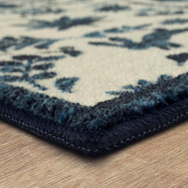 Mohawk Area Rugs Legacy Bath Rug Wedgewood Blue 2' x 3'4 Rectangle Rug  X431 531 024040 - Hennen