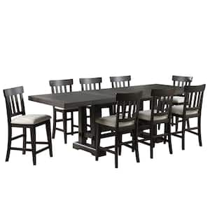 Napa 9-Piece Dusky Cedar Counter Height Dining Set