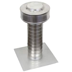 4 in. Dia Keepa Vent an Aluminum Roof Vent for Flat Roofs